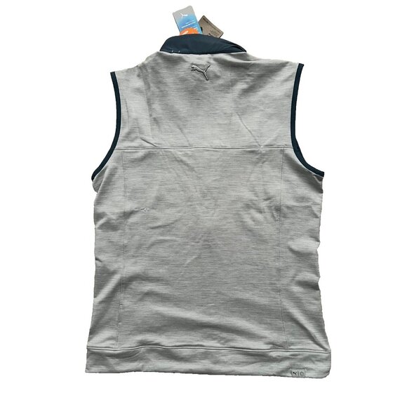 PUMA 537465-04 Cloudspun Golf Vest Evening Sky-High Rise Heather ( S ) - Picture 2 of 2